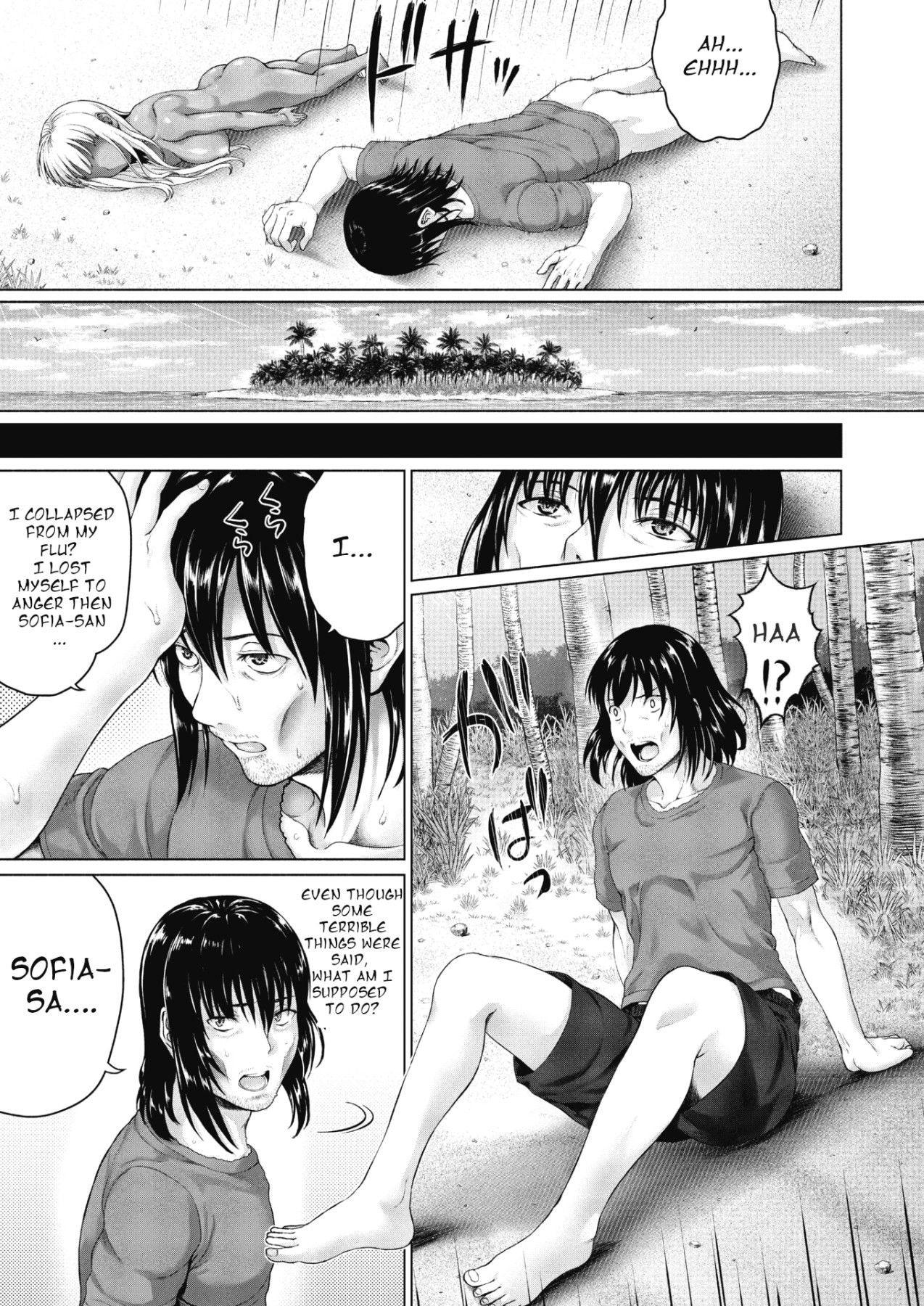 Hentai Manga Comic-Distress!/Love? With a Royal Lady! Deserted Island Life-Read-23